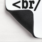 Tapis De Souris code HTML breakbeat (Coin)
