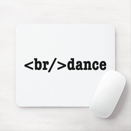 Tapis De Souris code HTML de rupture (Avec souris)