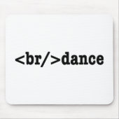 Tapis De Souris code HTML de rupture (Devant)