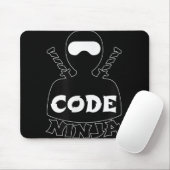 Tapis De Souris Code Ninja Computer Coding Engineer Funny Lovers (Avec souris)