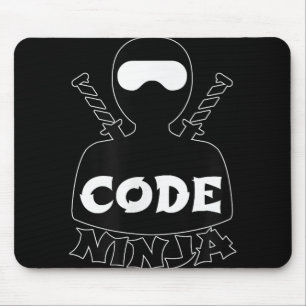 Tapis De Souris Code Ninja Computer Coding Engineer Funny Lovers