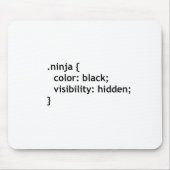 Tapis De Souris code ninja, script (Devant)