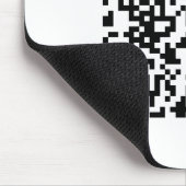 Tapis De Souris Code QR créé instantanément (en entrant votre URL) (Coin)