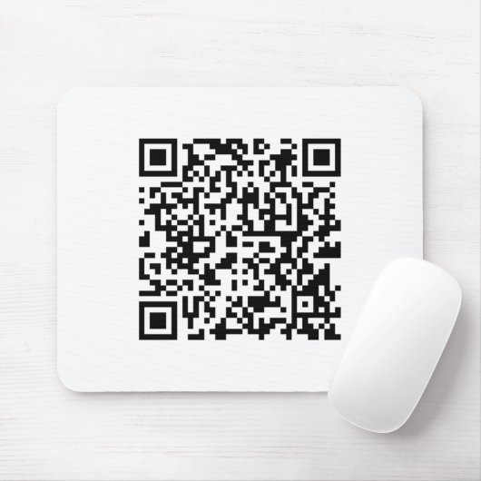 Tapis De Souris Code QR créé instantanément (en entrant votre URL) (Avec souris)