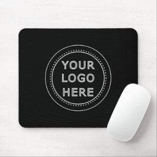 Tapis De Souris Code QR noir élégant et élégant