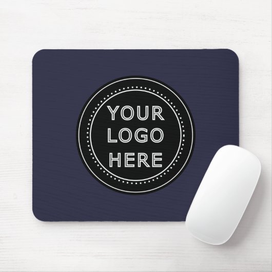 Tapis De Souris Code QR noir élégant et élégant (Avec souris)