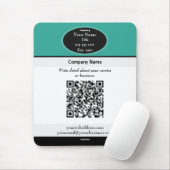 Tapis de souris code QR promotionnel HAMByWG (Avec souris)