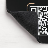 Tapis De Souris Code QR Wi-Fi gratuit simple (Coin)