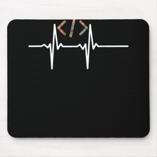 Tapis De Souris Coders Funny | Codage du programmeur de logiciel i (Devant)