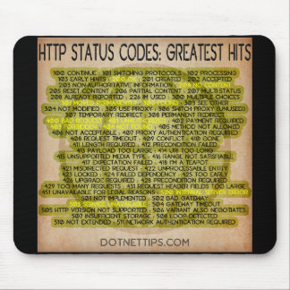 Tapis De Souris Codes d'état Http : Plus grands succès