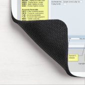 Tapis De Souris Codes transaction comptable SAP et disposition (Coin)