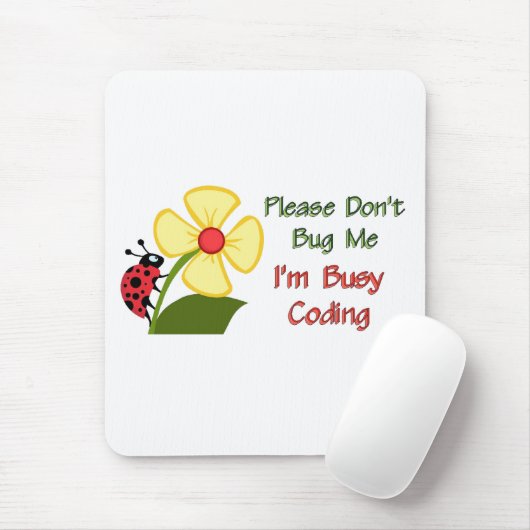 Tapis De Souris Codeur Médicale Ladybug (Avec souris)