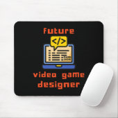 Tapis De Souris Codeur programmeur du concepteur de jeux vidéo (Avec souris)