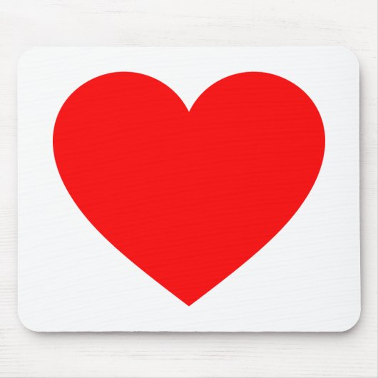 Tapis De Souris Coeur (Devant)