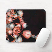 Tapis De Souris "Cœur blanc dans noir venant du soleil" (Avec souris)