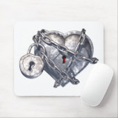 Tapis De Souris Coeur blindé (Avec souris)