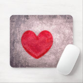 Tapis De Souris Coeur chaulé (Avec souris)