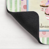 Tapis De Souris Coeur Cupcake Trio La vie est courte - Souris (Coin)