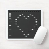 Tapis De Souris Coeur d'ADN sur le gel d'agarose (Avec souris)