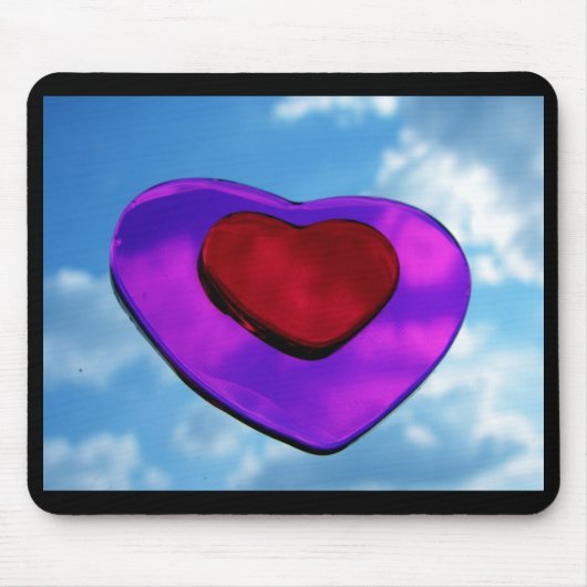 Tapis De Souris Coeur d'amour (Devant)