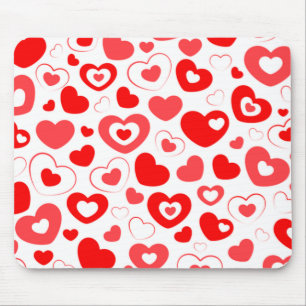 Tapis De Souris Coeur d'amour élégant