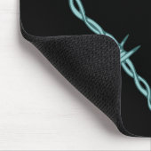 Tapis De Souris Coeur de barbelé (Coin)
