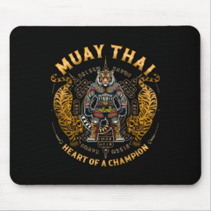 Tapis De Souris Cœur de champion - Kickboxing et Muay Thai Tig