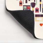 Tapis De Souris Coeur de Comestics (Coin)