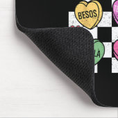 Tapis De Souris Cœur de conversation de la Saint-Valentin espagnol (Coin)