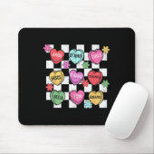 Tapis De Souris Cœur de conversation de la Saint-Valentin espagnol (Avec souris)