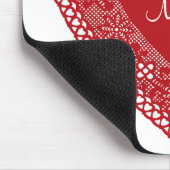 Tapis De Souris Coeur de dentelle vintage (Coin)