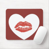 Tapis De Souris Coeur décoratif (Avec souris)