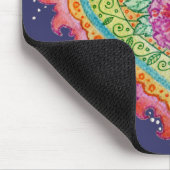 Tapis De Souris Coeur des flammes Mousepad (Coin)