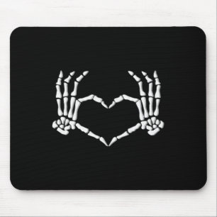 Tapis De Souris Coeur des mains Halloween Costume Hommes Femmes Fi