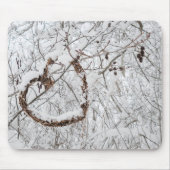 Tapis De Souris Coeur d'hiver (Devant)