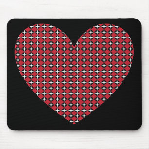 Tapis De Souris Coeur diamant