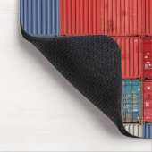 Tapis De Souris Coeur du conteneur d'expédition (Coin)