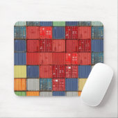 Tapis De Souris Coeur du conteneur d'expédition (Avec souris)