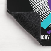 Tapis De Souris Coeur En Mémoire De Mon Frère Sensibilisation Au S (Coin)