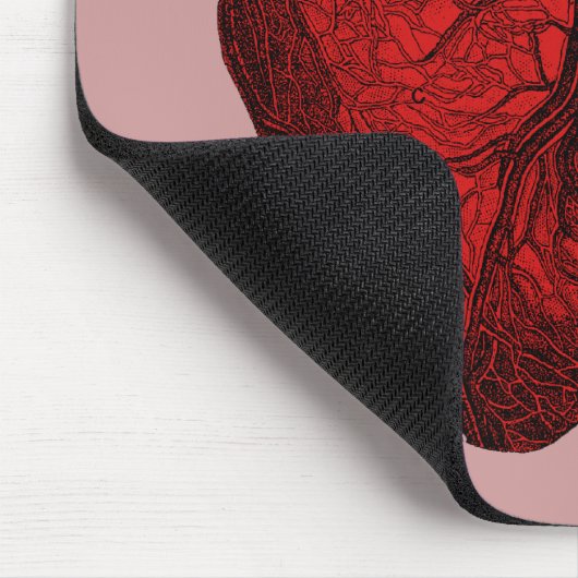 Tapis De Souris Coeur humain anatomique (Coin)
