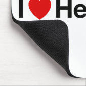 Tapis De Souris Coeur I helvetica (Coin)