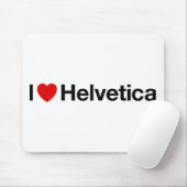 Tapis De Souris Coeur I helvetica (Avec souris)