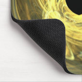 Tapis De Souris Coeur jaune (Coin)