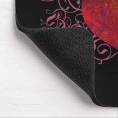 Tapis De Souris Coeur Opal Fire (Coin)