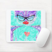 Tapis De Souris Coeur parfait (Avec souris)