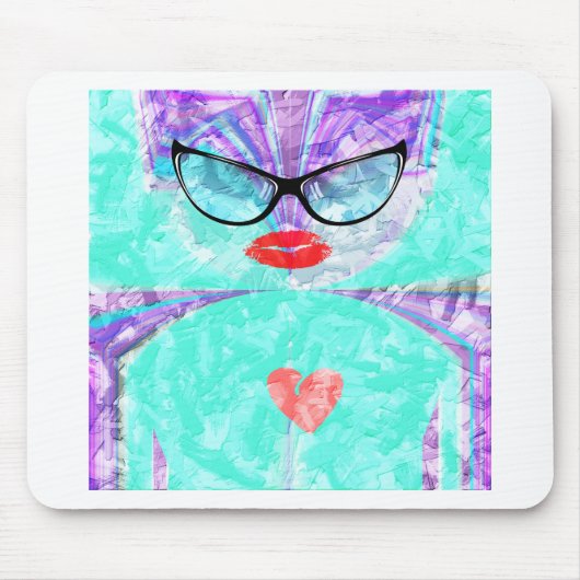 Tapis De Souris Coeur parfait (Devant)