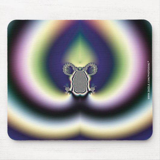 Tapis De Souris Coeur psychédélique (Devant)