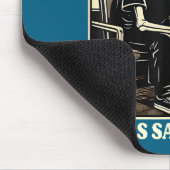 Tapis De Souris Cœur Rétro Dit Conception Genoux d'Abîme (Coin)