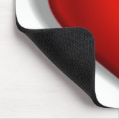 TAPIS DE SOURIS COEUR ROUGE (Coin)