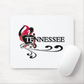 Tapis De Souris Coeur Tennessee du feu (Avec souris)